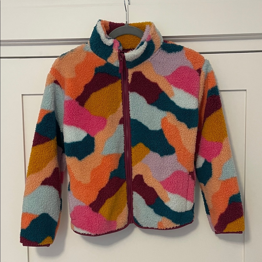 Multicolor Kids Fleece Jacket